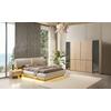 Loft Meşe Yatak Odası