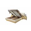Loft Meşe Yatak Odası