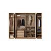 Loft Meşe Yatak Odası