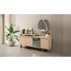 Loft Meşe Yemek Odası