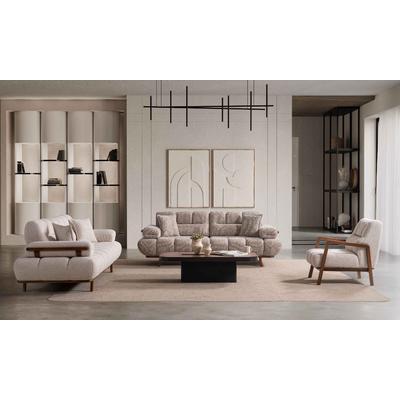 Aura Ahşap Koltuk Takımı