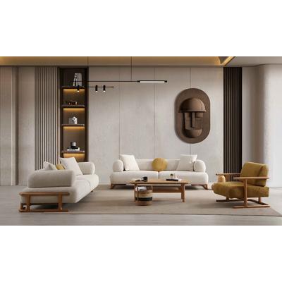 Stockholm Ahşap Koltuk Takımı